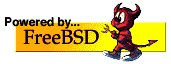 Logo Powered by FreeBSD